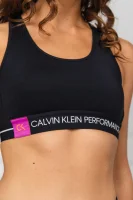 top | slim fit Calvin Klein Performance 	čierna	