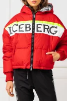 bunda | loose fit Iceberg 	červená	