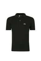 polo tričko | regular fit Lacoste 	čierna	