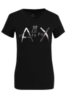 tričko | regular fit Armani Exchange 	čierna	