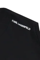 Tričko | Regular Fit Karl Lagerfeld Kids 	čierna	