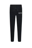 Džínsy | Slim Fit BOSS Kidswear 	čierna	