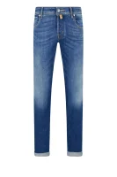 džínsy j622 | slim fit Jacob Cohen 	modrá	
