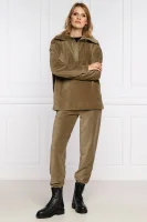 Teplákové nohavice DANZANDO | Regular Fit MAX&Co. 	khaki	