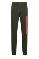 nohavice tepláková súpravaowe knit pant | regular fit Calvin Klein Performance 	zelená	