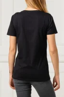 tričko tefun | regular fit BOSS ORANGE 	čierna	