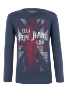 blúzka byron jr | regular fit Pepe Jeans London 	tmavomodrá	