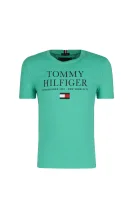 Tričko | Regular Fit Tommy Hilfiger 	zelená	