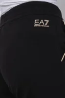 tepláková súprava | regular fit EA7 	čierna	