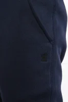 Teplákové nohavice Premium core | Slim Fit G- Star Raw 	tmavomodrá	