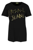 tričko | regular fit Versace Jeans 	čierna	