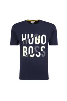 T-shirt Regular Fit BOSS Kidswear 	tmavomodrá	