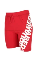 šortky | regular fit Dsquared2 	červená	