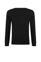 mikina | regular fit BOSS Kidswear 	čierna	