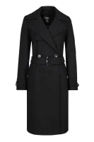kabát DKNY 	čierna	