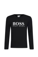 Longsleeve | Regular Fit BOSS Kidswear 	čierna	