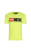 tričko | regular fit Diesel 	limetková	