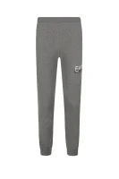 teplákové nohavice | regular fit EA7 	sivá	