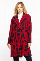 Kabát | s prímesou vlny Tommy Hilfiger 	červená	