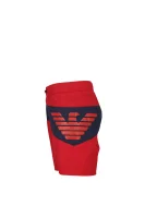 šortky | regular fit Emporio Armani 	červená	