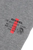 Teplákové nohavice | Regular Fit Diesel 	sivá	