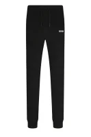 Teplákové nohavice Skeevo | Regular Fit BOSS ORANGE 	čierna	