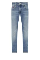džínsy scanton | slim fit Tommy Jeans 	modrá	
