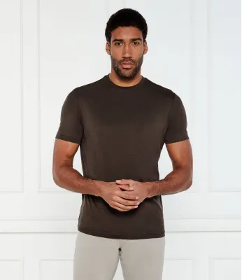 Tričko Kyran Oscar Jacobson | 	hnedá Regular Fit 60771387
