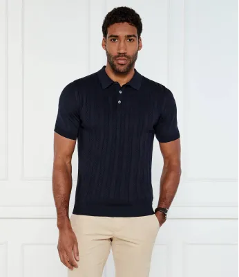 Polo tričko Barto Oscar Jacobson | 	tmavomodrá Regular Fit 64091375