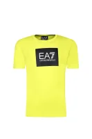 Tričko | Regular Fit EA7 	limetková	