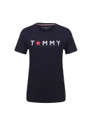 tričko tommy star Tommy Hilfiger 	tmavomodrá	