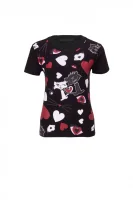 tričko choupette in love cats Karl Lagerfeld 	čierna	
