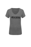 tričko lace logo GUESS 	sivá	