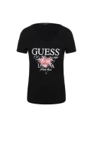 tričko rose l.a. GUESS 	čierna	