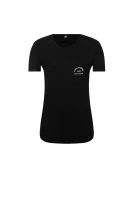 tričko logo pocket | regular fit Karl Lagerfeld 	čierna	