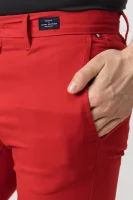 nohavice chino bleecker | slim fit Tommy Hilfiger 	červená	