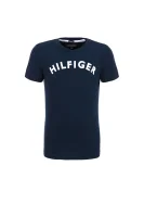 tričko big logo Tommy Hilfiger 	tmavomodrá	