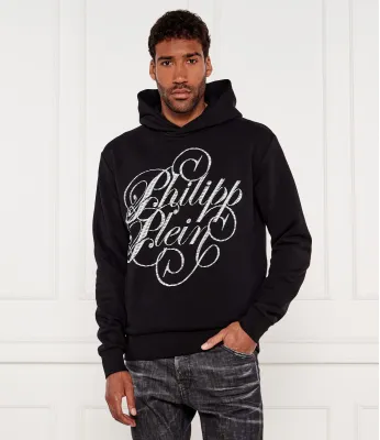 Mikina Plein Coursive | Regular Fit