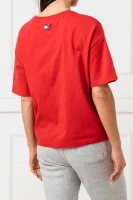 tričko tjw 90s logo | regular fit Tommy Jeans 	červená	