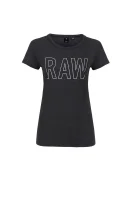tričko cirst | regular fit G- Star Raw 	sivá	