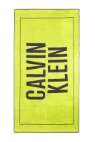 Obojstranný uterák Calvin Klein Swimwear 	limetková	