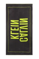 Obojstranný uterák Calvin Klein Swimwear 	limetková	