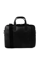 torba na laptopa 15'' elevated logo Calvin Klein 	čierna	