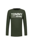 blúzka tommy jeans Tommy Hilfiger 	zelená	