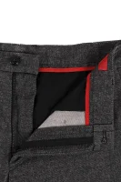 nohavice heldor | extra slim fit HUGO 	grafitová	