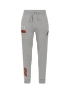 teplákové nohavice pol | regular fit Pepe Jeans London 	sivá	
