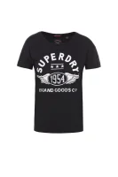 tričko 1954 brand goods Superdry 	čierna	