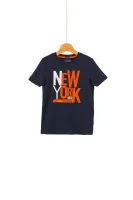tričko new york Tommy Hilfiger 	tmavomodrá	