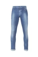 džínsy super skinny GUESS 	modrá	