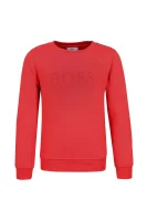 mikina | regular fit BOSS Kidswear 	červená	